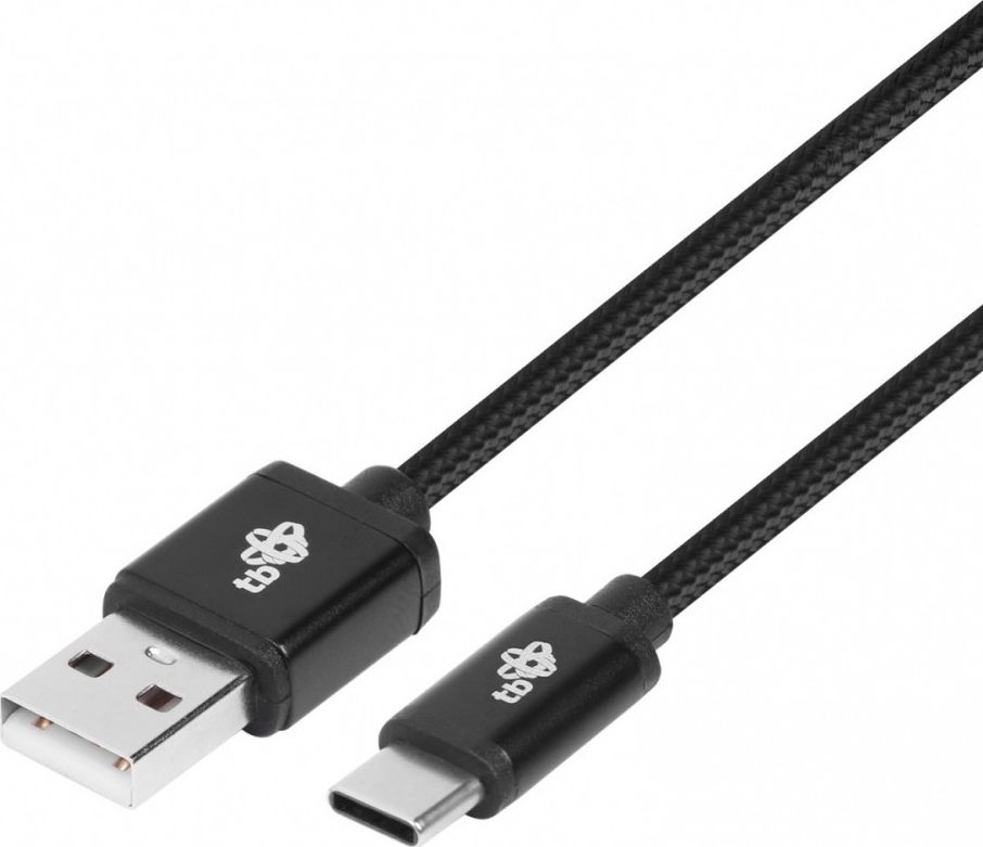 Kabllo USB TB Print AKTBXKUCSBA150B, USB A në USB C, 1.5 m, e zezë