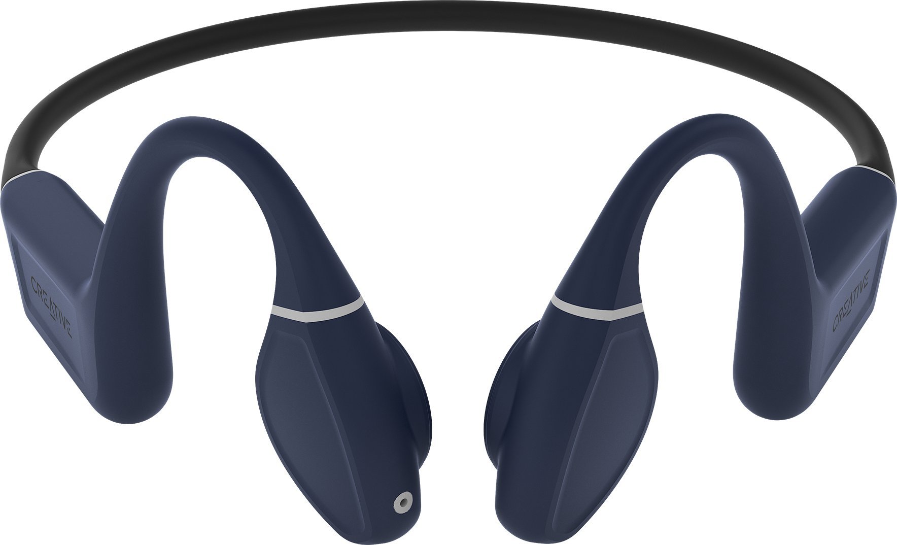 Kufje sportive Creative Outlier Free Pro Plus, pa tela, IPX8, 8GB, të zeza