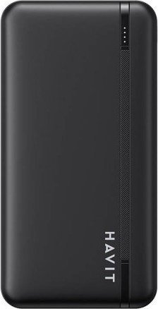 Надворешна батерија Havit PB90, 10000mAh, брзо полнење PD, црна
