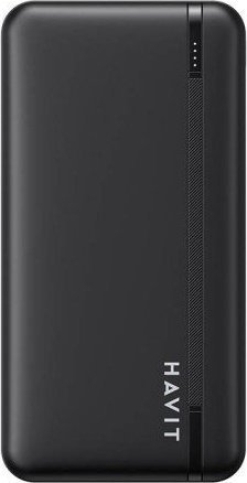 Power bank Havit PB90, 10000mAh, karikim i shpejtë PD, i zi