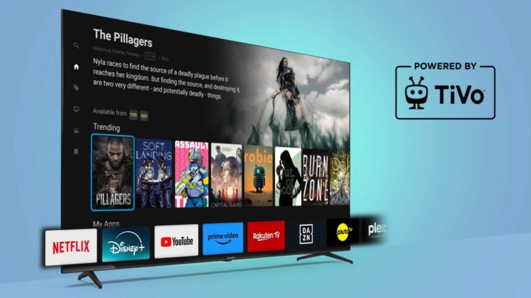 Televizor Sharp 55GK4445E, 55", 4K UHD, i zi