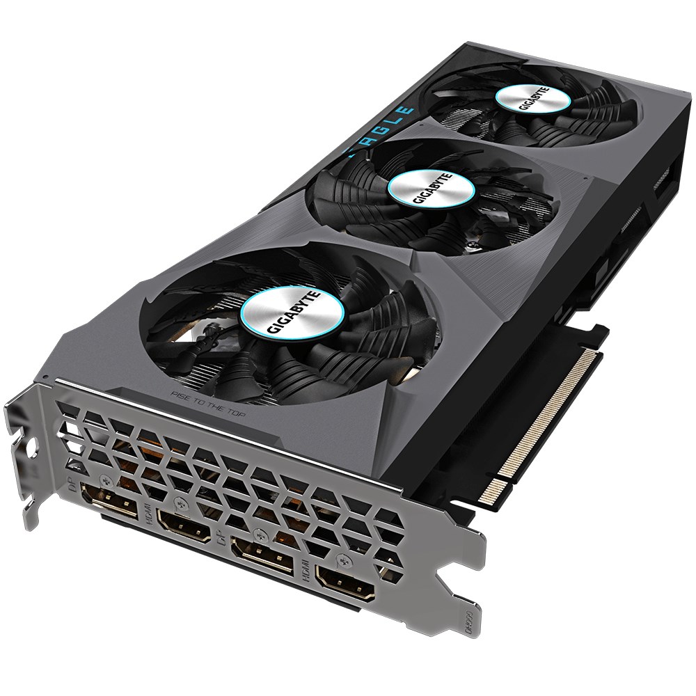 Kartelë Grafike GIGABYTE GeForce RTX 3060 Ti EAGLE OC D6X, 8GB, e zezë