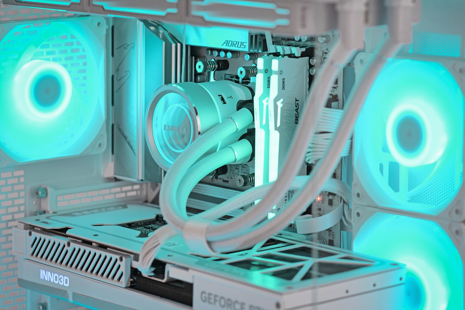 Kompjuter Actina i5-14600KF, RTX 4070 Ti Super, 1TB SSD, i bardhë