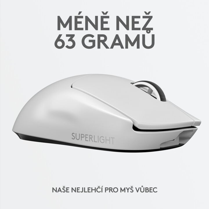[OUTLET] Maus Logitech G Pro X Superlight, i bardhë