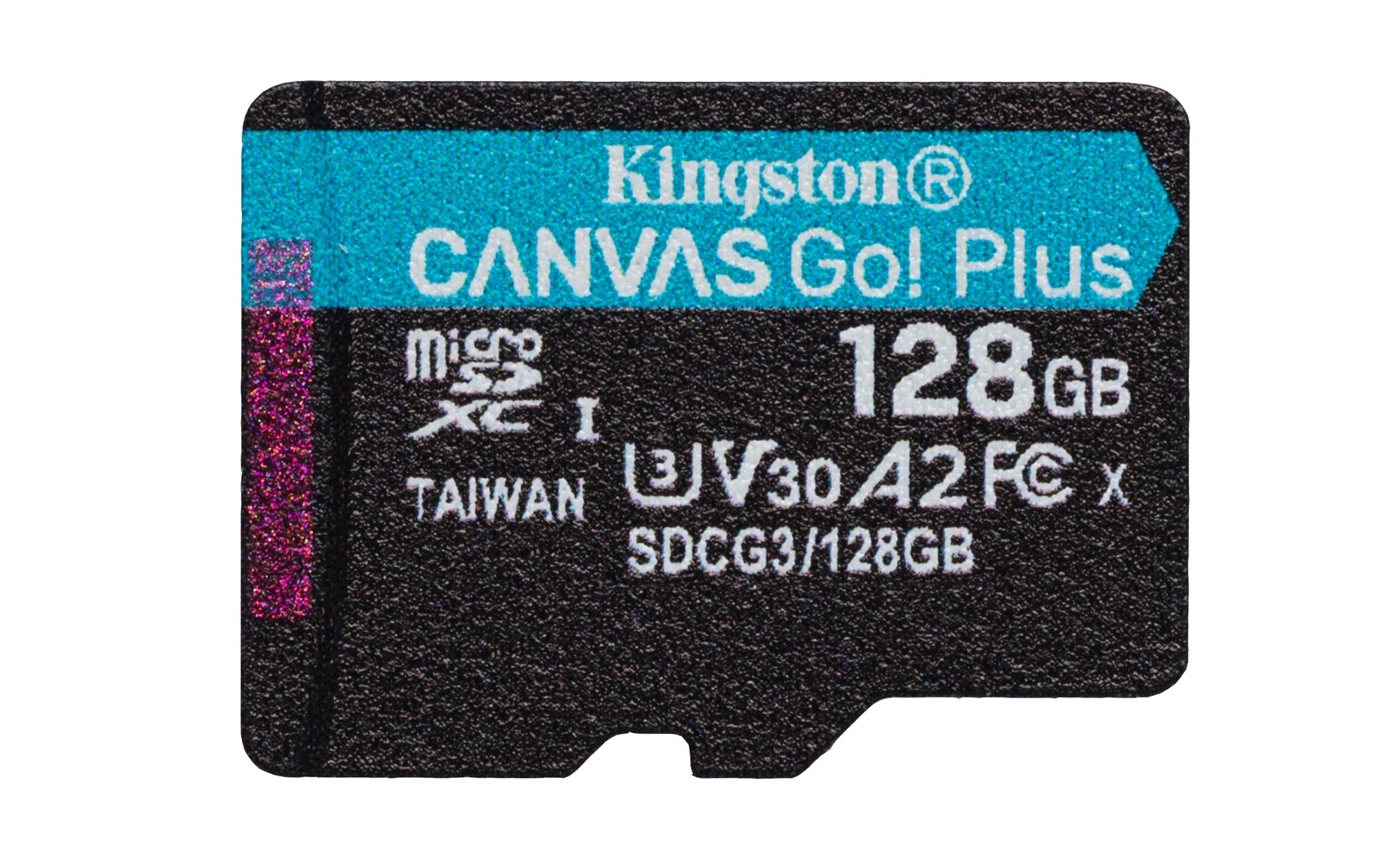Kartë e memories Kingston Canvas Go Plus, MicroSD, 128 GB, Class 10 + përshtatës SD