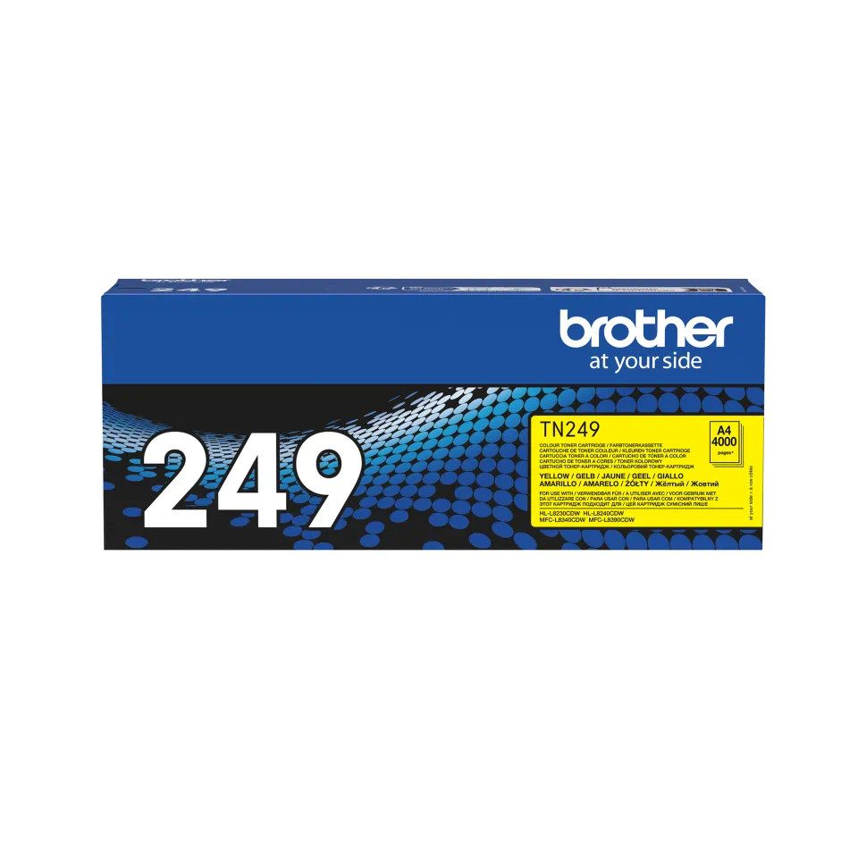 Toner Brother TN-249Y, i verdhë