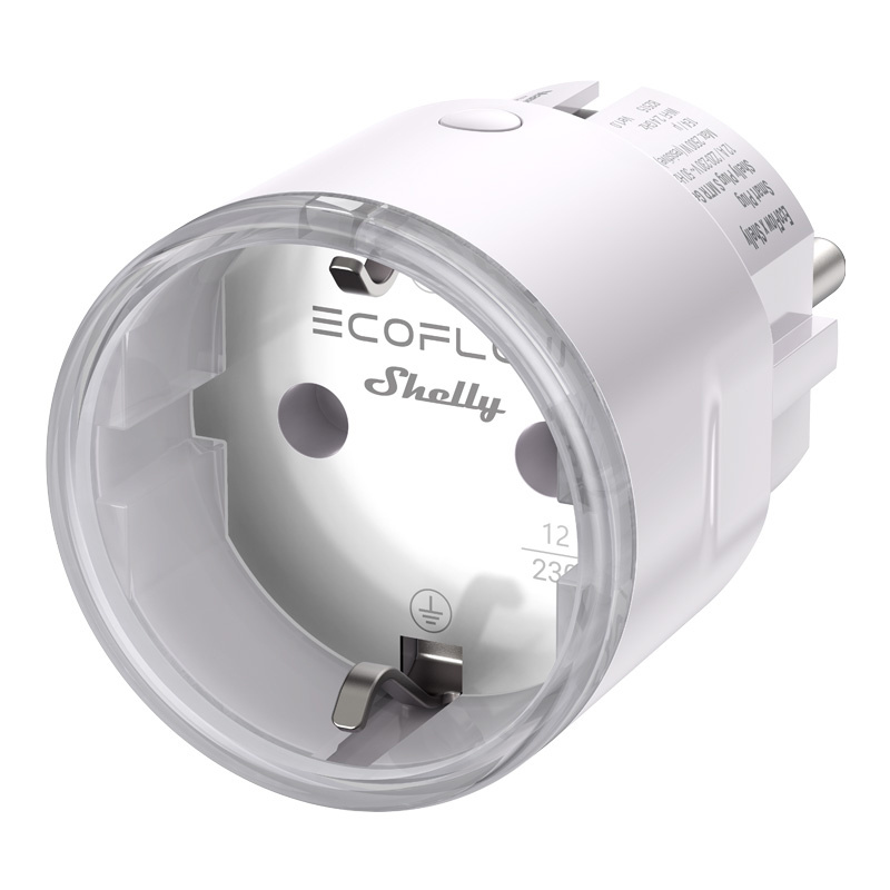 Prizë e mençur EcoFlow Smart Plug 2, Wi-Fi, matje energjie, e bardhë
