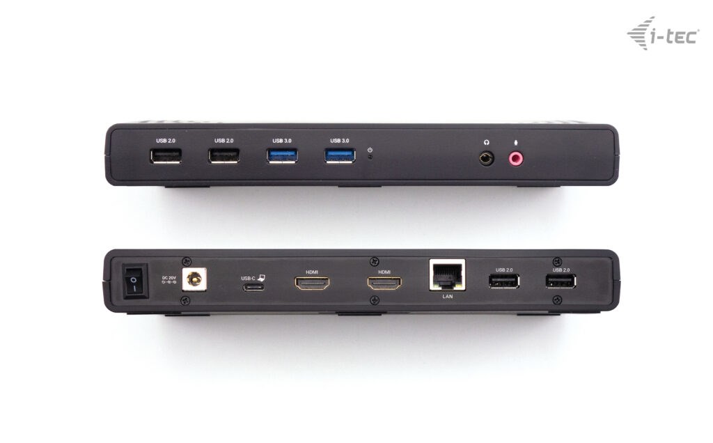 Stacion dokimi i-tec USB 3.0/USB-C/Thunderbolt, 100W Power Delivery, i zi