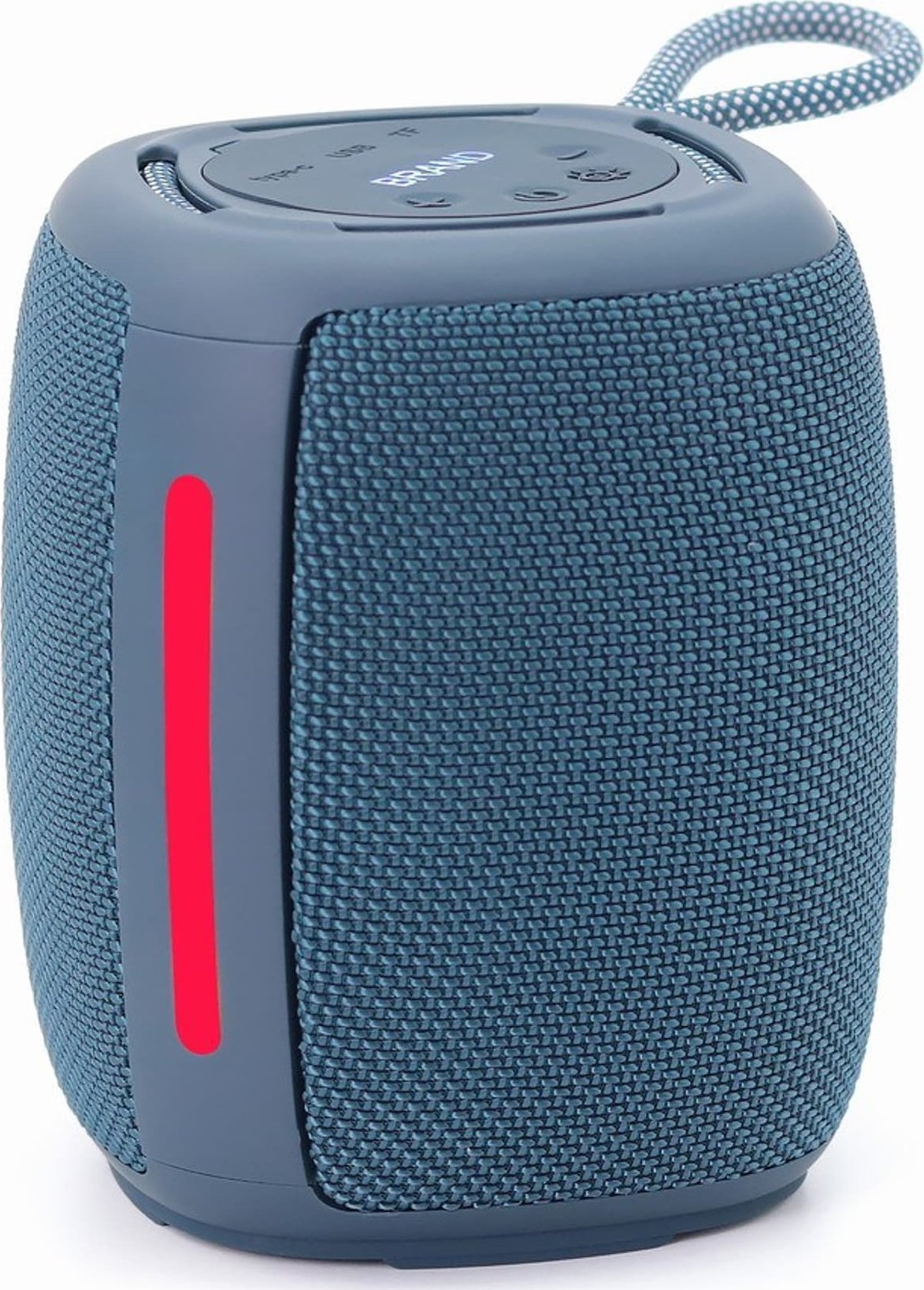 Altoparlant portativ Gembird SPK-BT-LED-03, 5W, Bluetooth, me drita LED, blu