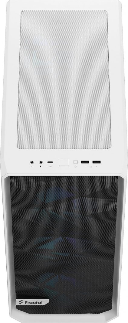 Kasë Fractal Design Meshify 2 Compact RGB, e bardhë, Midi Tower
