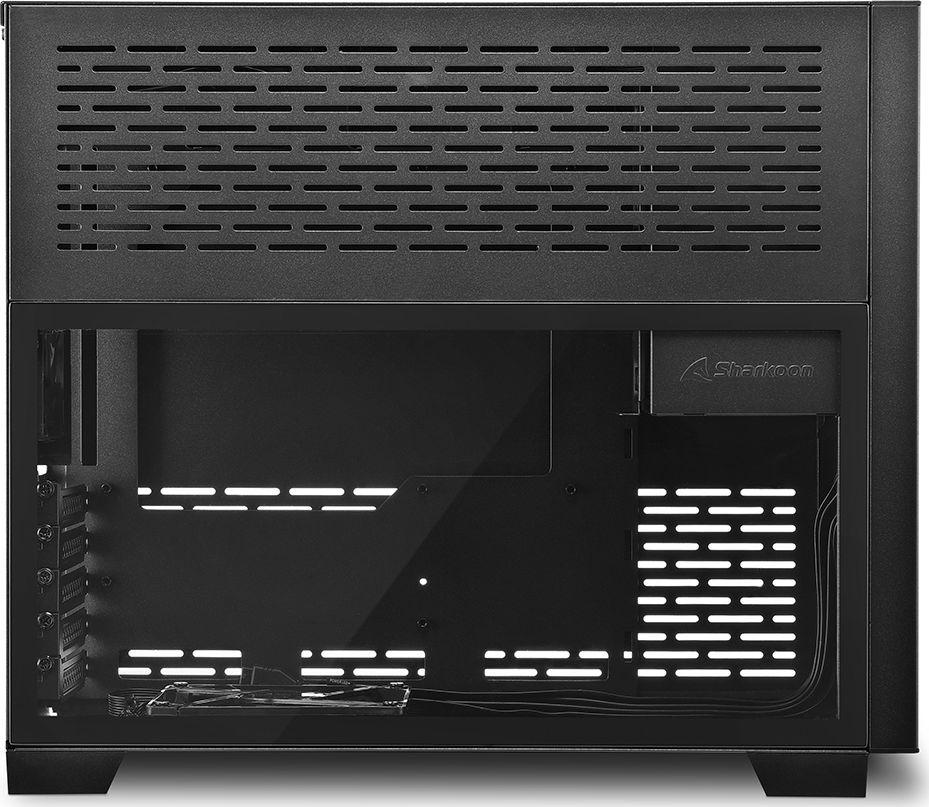 Kasë Sharkoon MS-Z1000, e zezë, Mini Tower