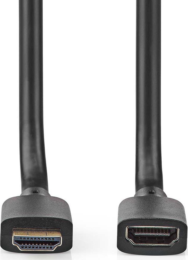 HDMI кабел Nedis CVGB35090BK10, тип A, 1m, црн