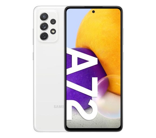 Celular Samsung Galaxy A72, 6GB / 128GB, i bardhë