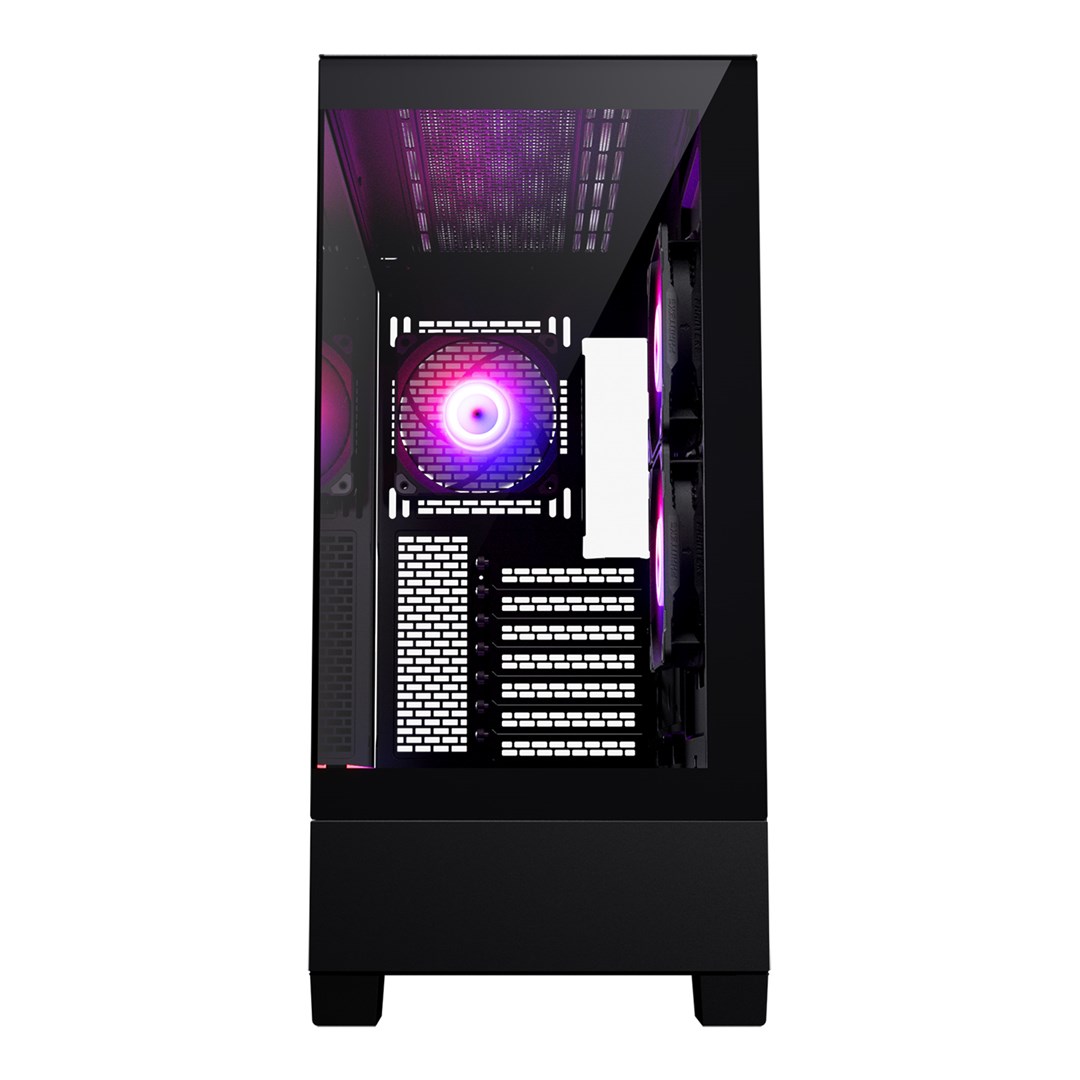 [OUTLET] Kasë Phanteks XT View Mid Tower, e zezë