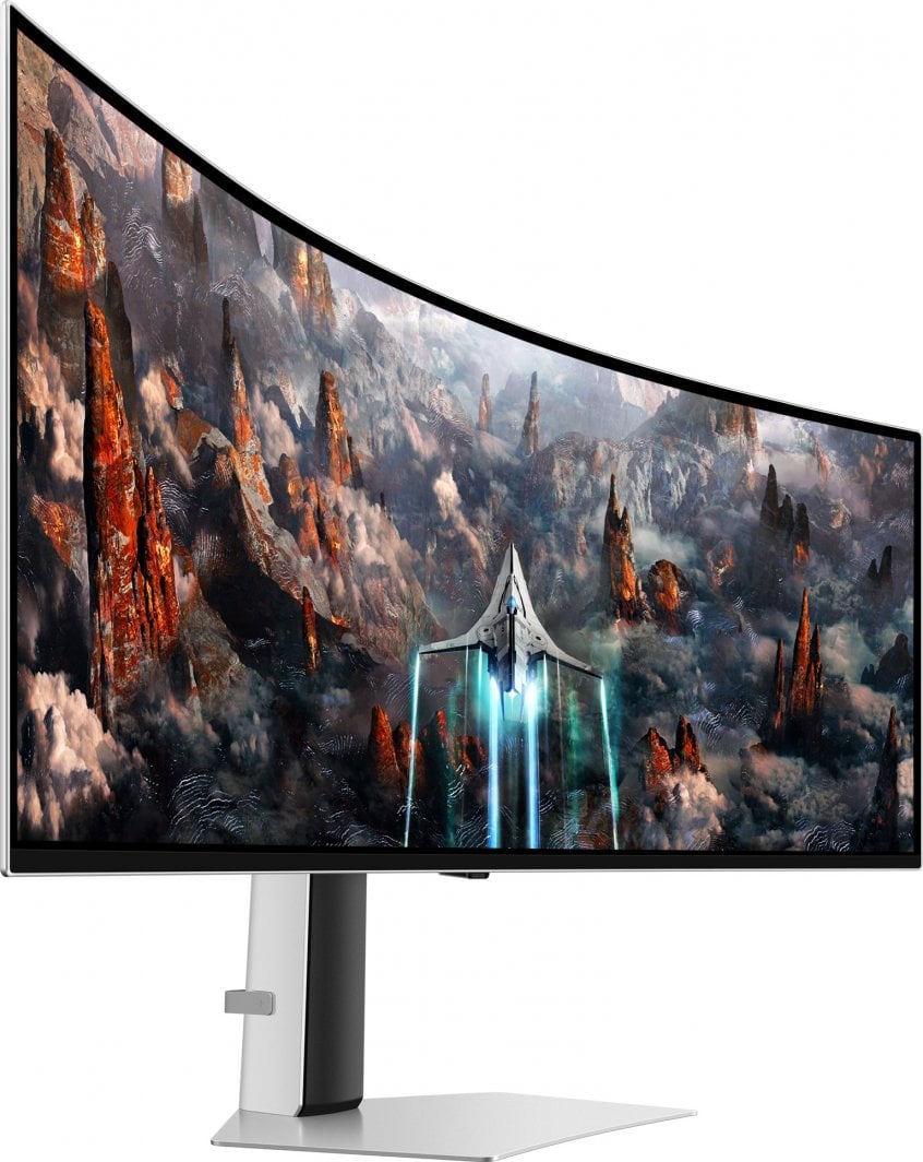 Monitor Samsung Odyssey OLED G9 (G93SC), 49", DQHD, i argjendtë