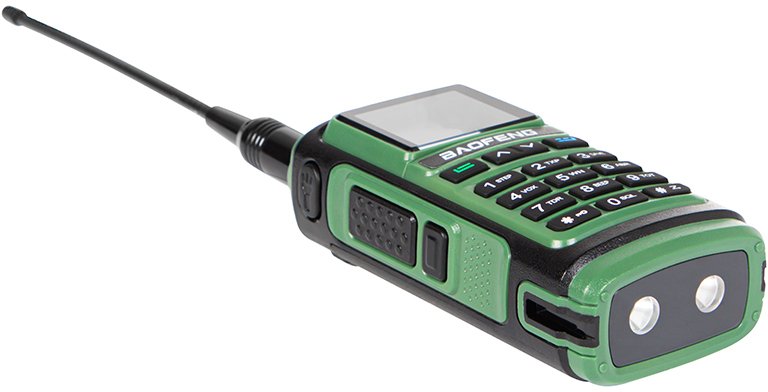 Radiotelefon dorëmbajtur Baofeng UV-17, set 2 copë, 5W, i zi
