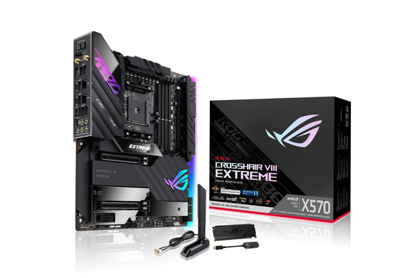 Pllakë amë ASUS ROG Crosshair VIII Extreme AMD X570 Socket AM4 Extended ATX