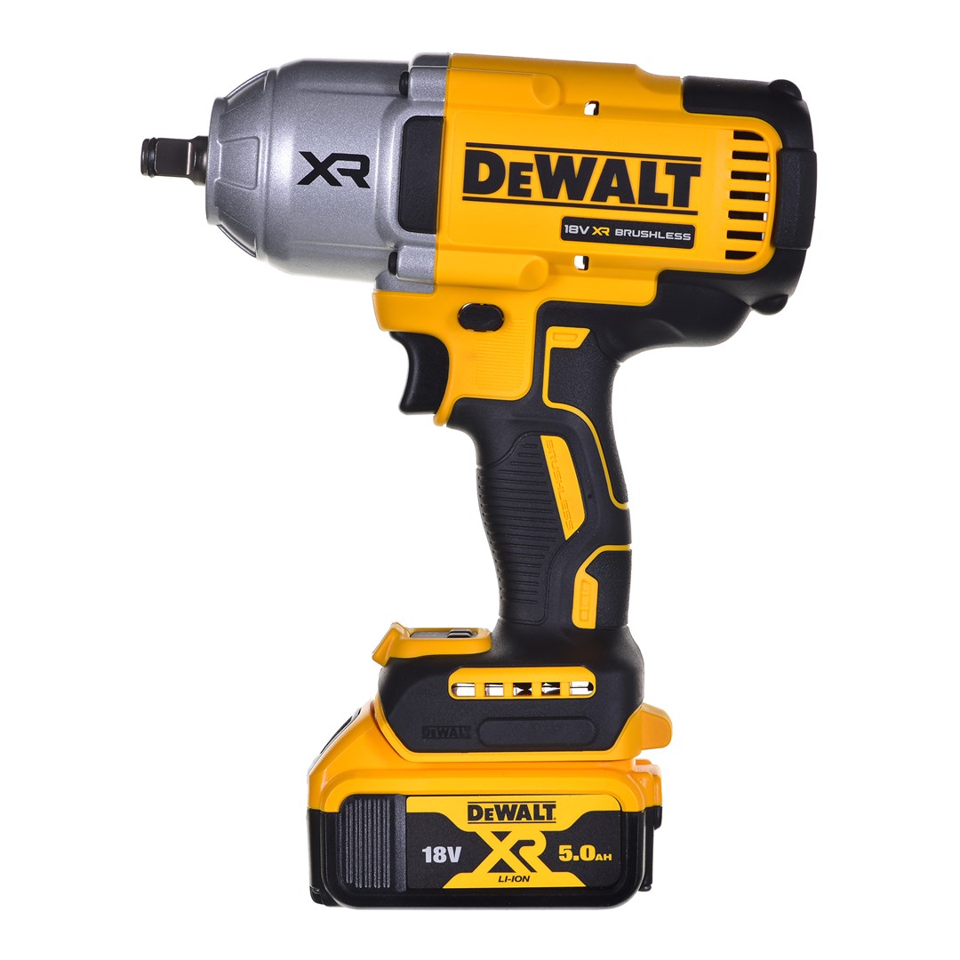 Çelës goditës Dewalt DCF900P2T, 18V, 760W, 1/2", i verdhë