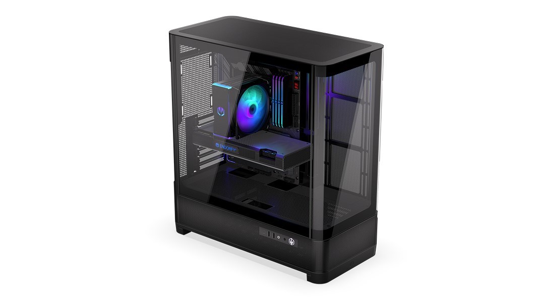 Kornizë PC Endorfy Aquarius 8000 Flex, Full Tower, xham i temperuar, e zezë