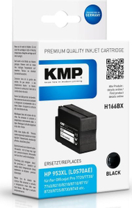 Patronë boje KMP 1747 4001, XL, rendiment i lartë, e zezë