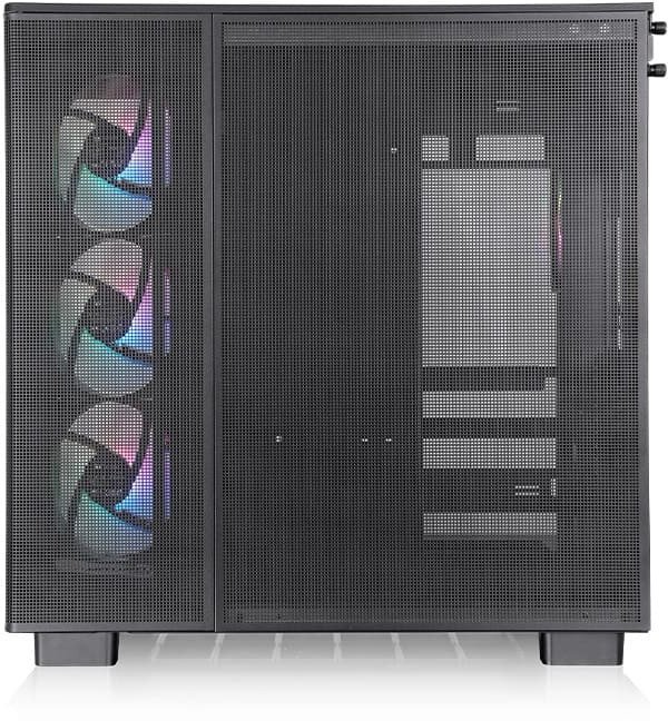 Kути компјутери Thermaltake View 380 XL TG ARGB, Mid Tower, калено стакло, црна
