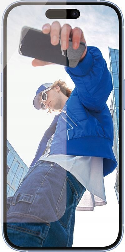 Заштита за екран PanzerGlass Classic Fit, за iPhone 16 и 15, проѕирно стакло