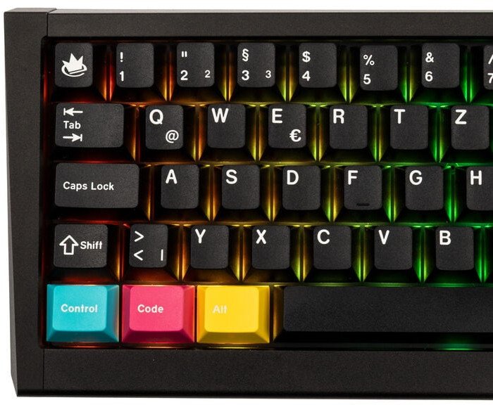 Set tastesh GMK Sample Mods Kit, 16 taste, ABS double shot, shumëngjyrësh