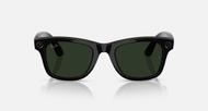 Syze inteligjente Ray-Ban Meta Wayfarer Gen 2, lente Transitions Clear to Graphite Green, Shiny Black