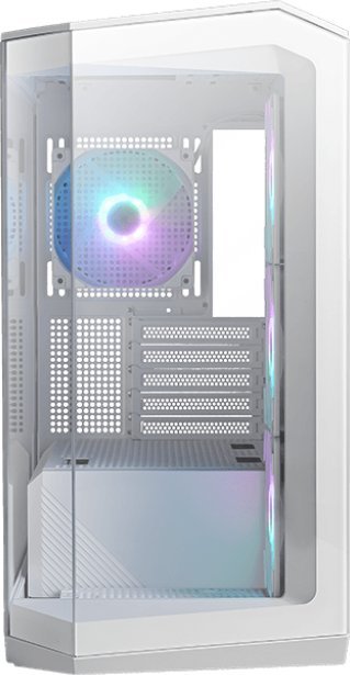 [OUTLET] Kasë MSI MAG Pano M100R PZ ARGB, e bardhë, Mini Tower
