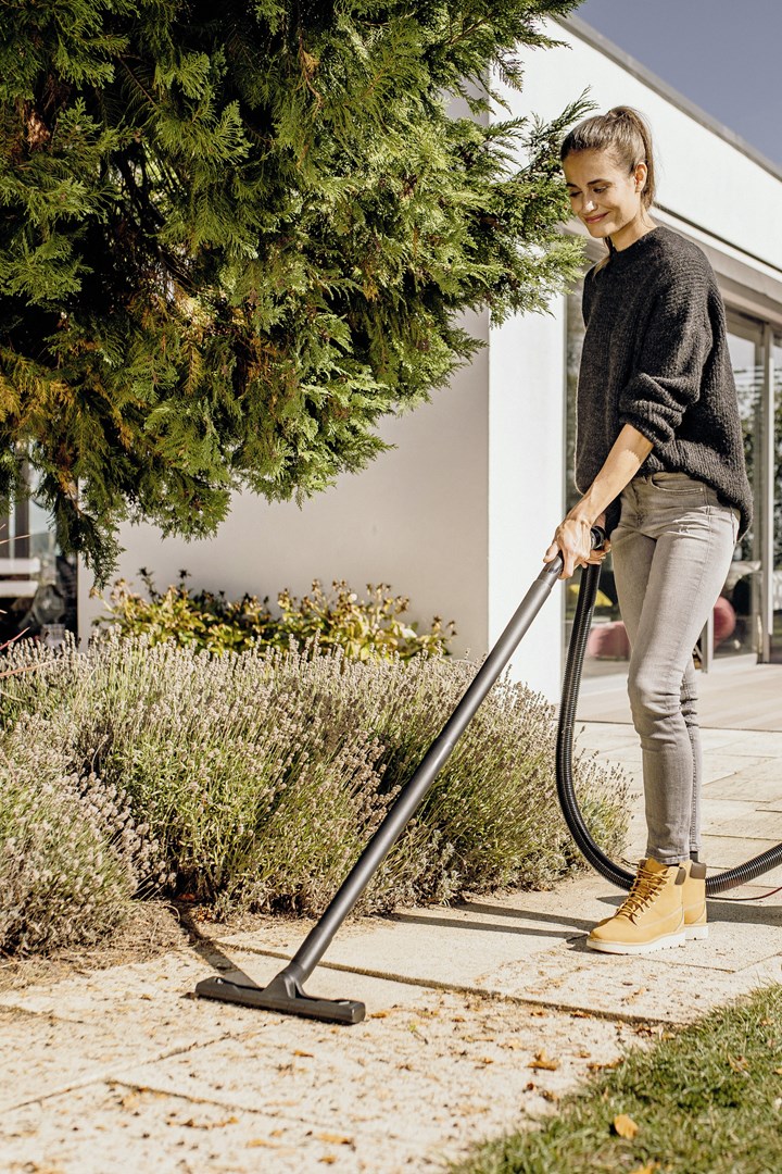 Fshesë me ujë dhe tharje Karcher WD 3 S V 17 4 20, 1000W, depozitë 17L, e verdhë