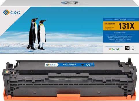 Тонер G&amp;G CF210X 731H, рециклиран, 2400 страници, црн