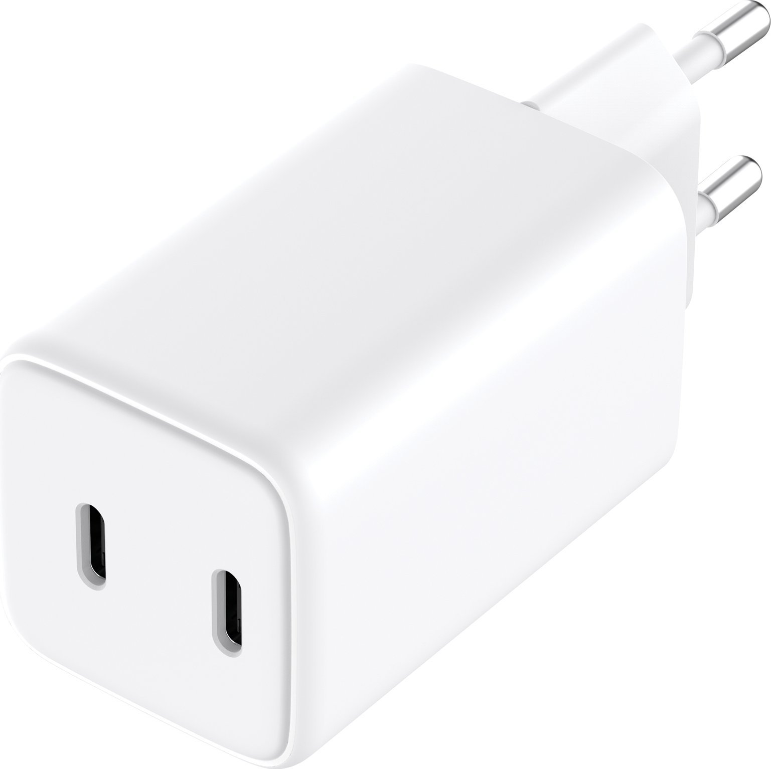 Karikues rryme Sandberg AC Charger Dual, 2x USB C, 65W, i bardhë