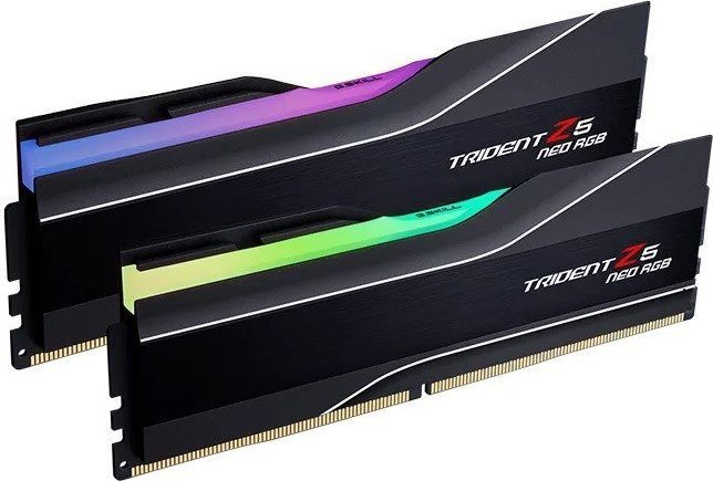 Memorie G.Skill Trident Z5 Neo RGB, DDR5, 64 GB, 6000 MHz, CL32, F5-6000J3238G32GX2-TZ5NR