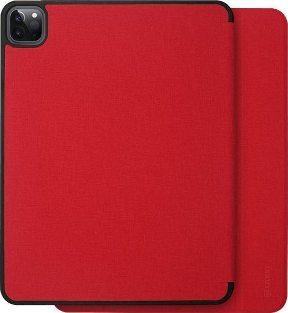 Mbulesë tablet Crong FlexFolio Case iPad Pro 11 iPad Air 10.9, me mbështetje për Apple Pencil, e kuqe