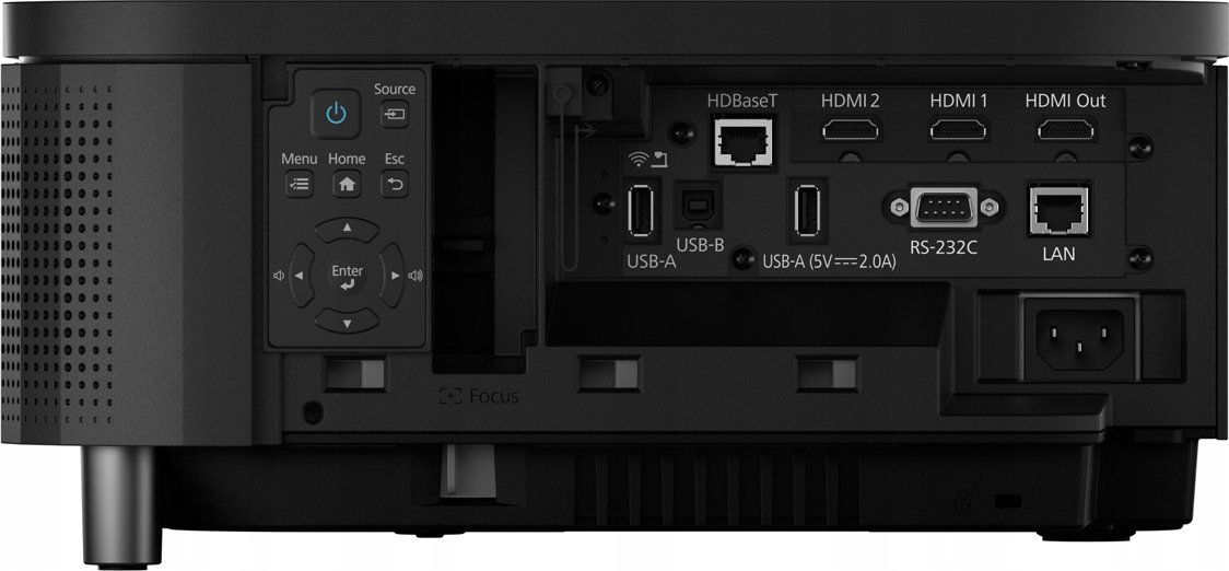 Проектор Epson EB-815E, ултра кратко растојание, 5000 ANSI lumens, Full HD, црн