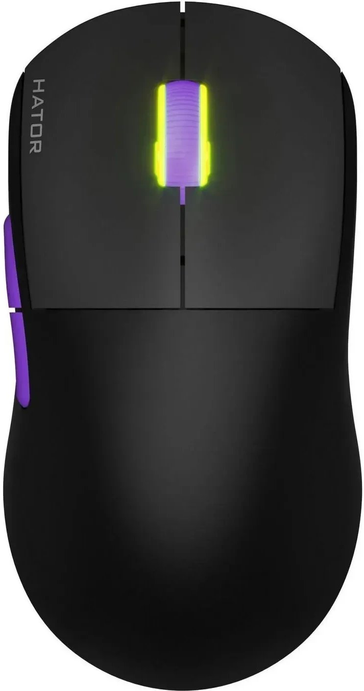 Maus gaming Hator HTM570BL Quasar 2 Ultra 4K, wireless, 26000 DPI, i zi