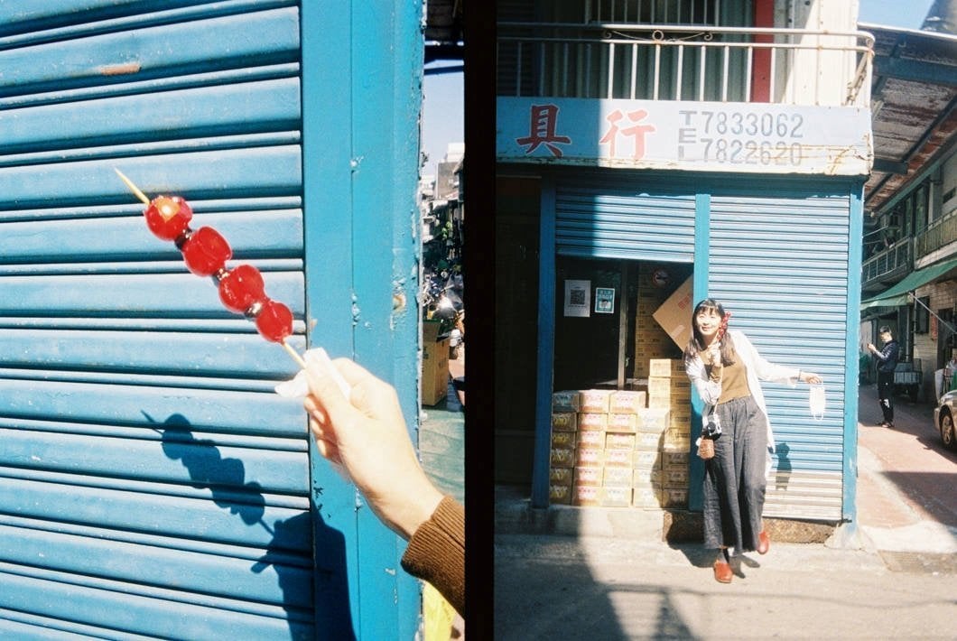 Kamerë analoge Kodak EKTAR H35, half frame 35mm, me blic, jeshile gri