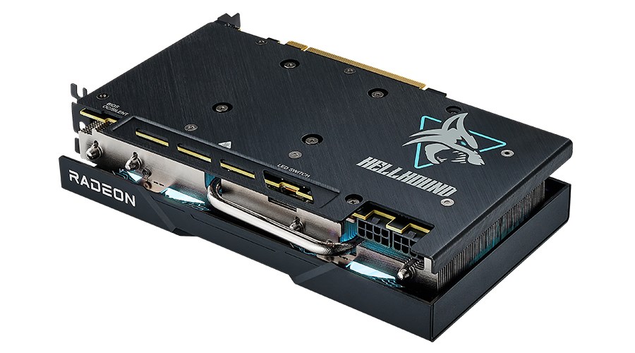 Kartë grafike PowerColor Hellhound AMD Radeon RX 7600 XT, 16 GB GDDR6