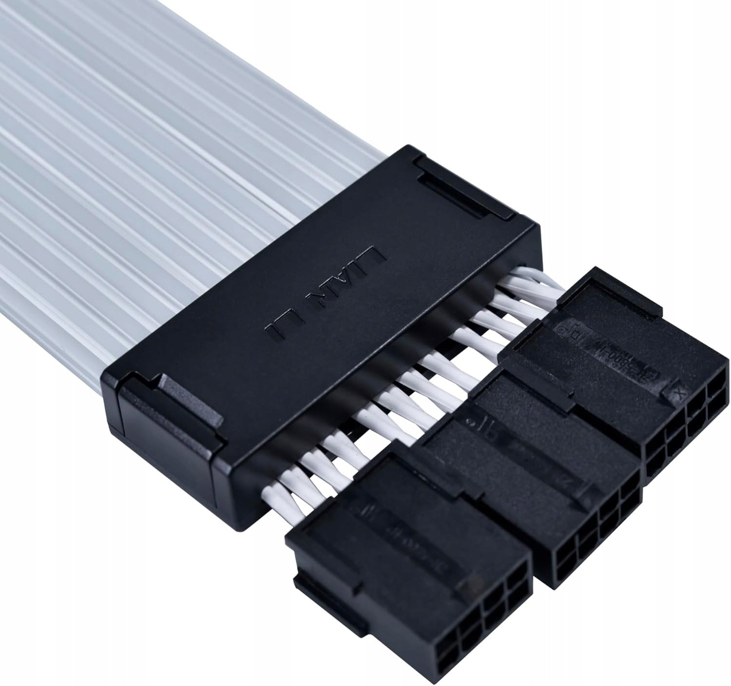 Kabllo zgjatuese ARGB për GPU Lian Li Strimer Wireless 3 x 8-pin, adresuese, e bardhë