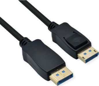 Kabllo DisplayPort Delock DP 2.0, DP në DP, 5m, e zezë