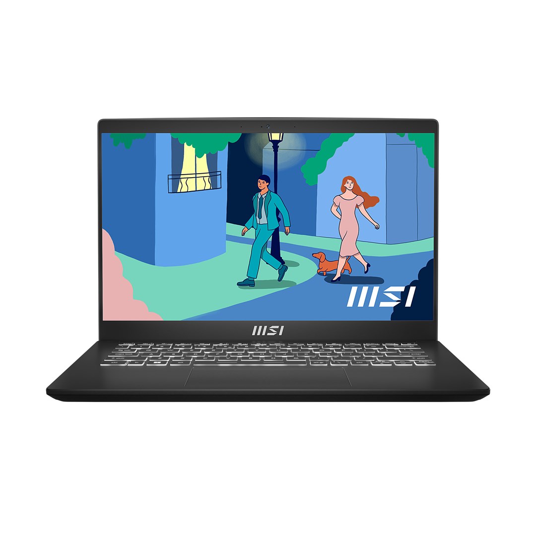 Laptop MSI Modern 14, 14", Intel Core i5 1235U, 16 GB RAM, 512 GB SSD, i zi