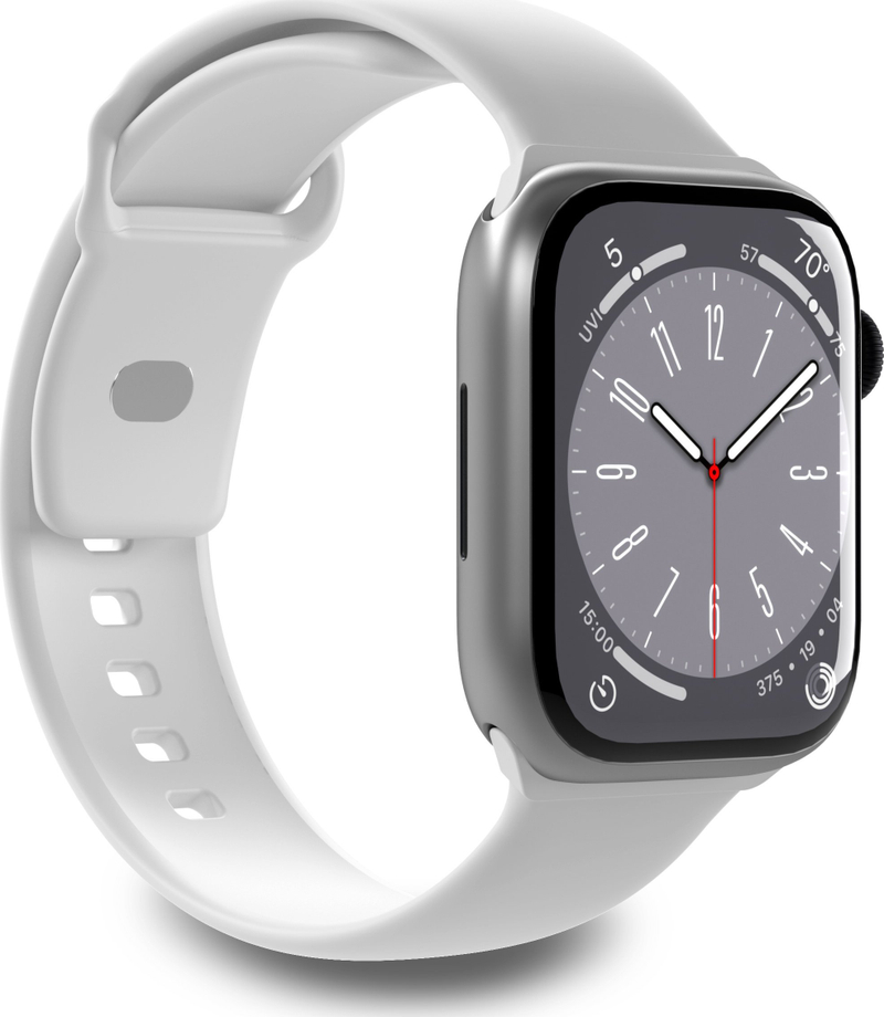 Rrip ore Puro ICON Band për Apple Watch 40/41mm, S/M dhe M/L, i bardhë