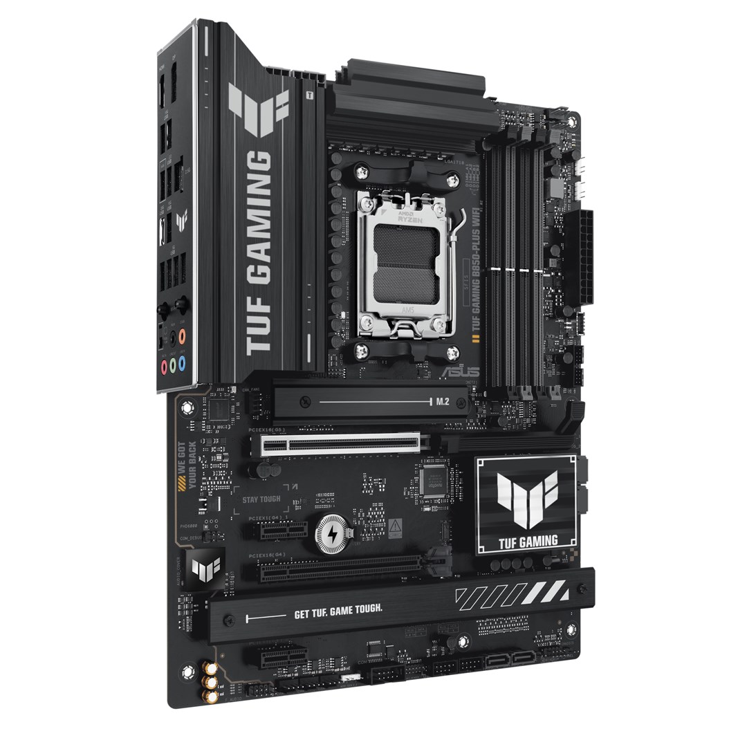 Motherboard ASUS TUF Gaming B850 Plus WIFI, AM5, DDR5, e zezë