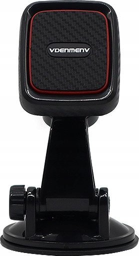Mbajtës magnetik për veturë Denmen DH12, për telefon, për kokpit dhe dashboard, i zi