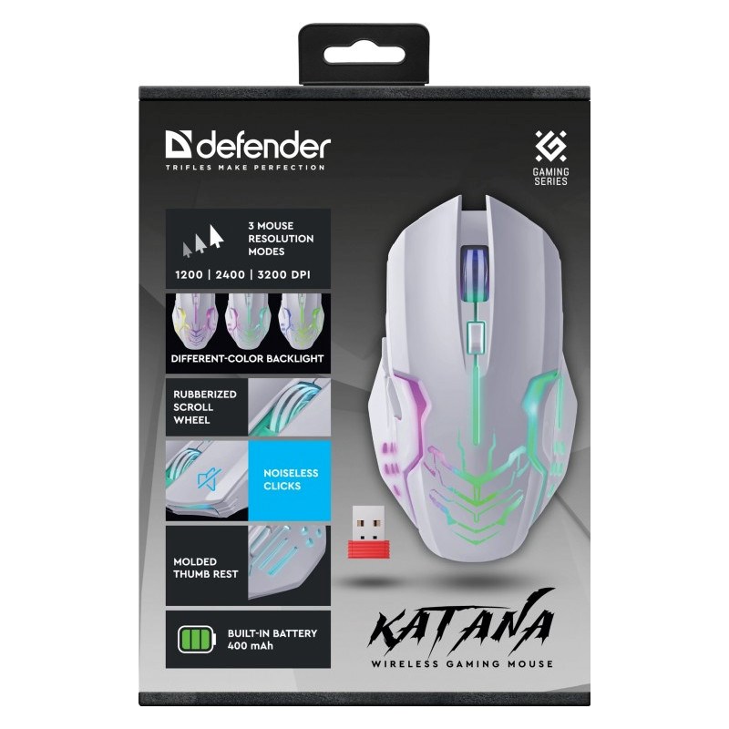 Kontroller kompjuteri Defender 52512, me kabllo, USB, i zi