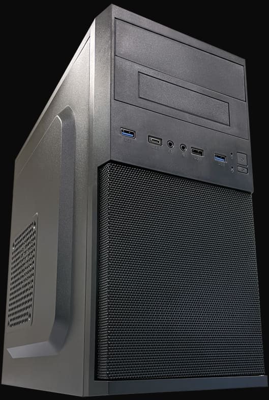 Kasa PC LC Power LC-2004MB-V3-on, Micro ATX, e zezë