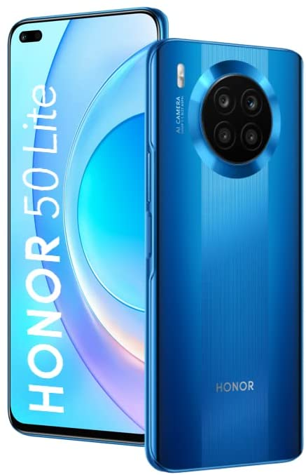 Celular Honor 50 lite 6.67", 6GB/ 128GB, i kaltër