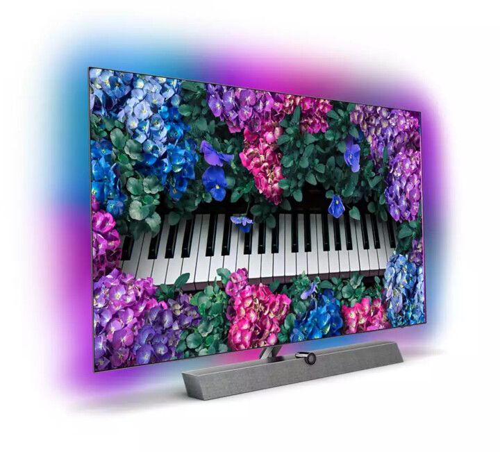 Televizor Philips 48OLED935, 48'' (121cm), 4K UHD, i argjendtë