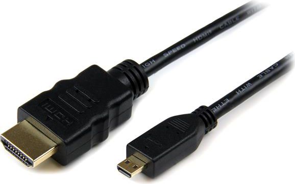 Kabllo Micro HDMI në HDMI StarTech.com, 50cm, 4K 30Hz, e zezë