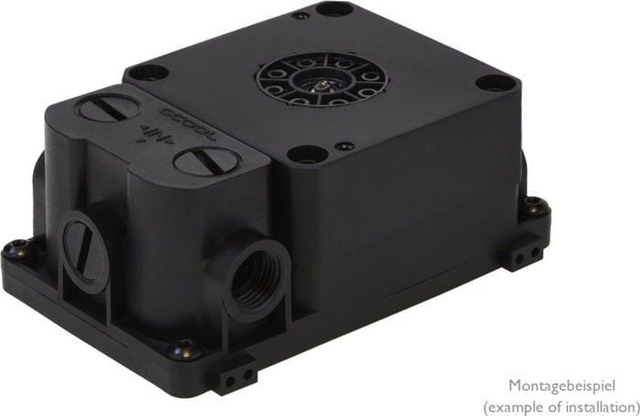 Rezervuar uji Alphacool ES 1U DDC, për pompa DC LT, G1/4", i zi
